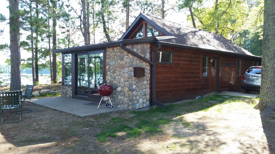 Built in 2017 - square log construction - new home is a replica of Old Juniper