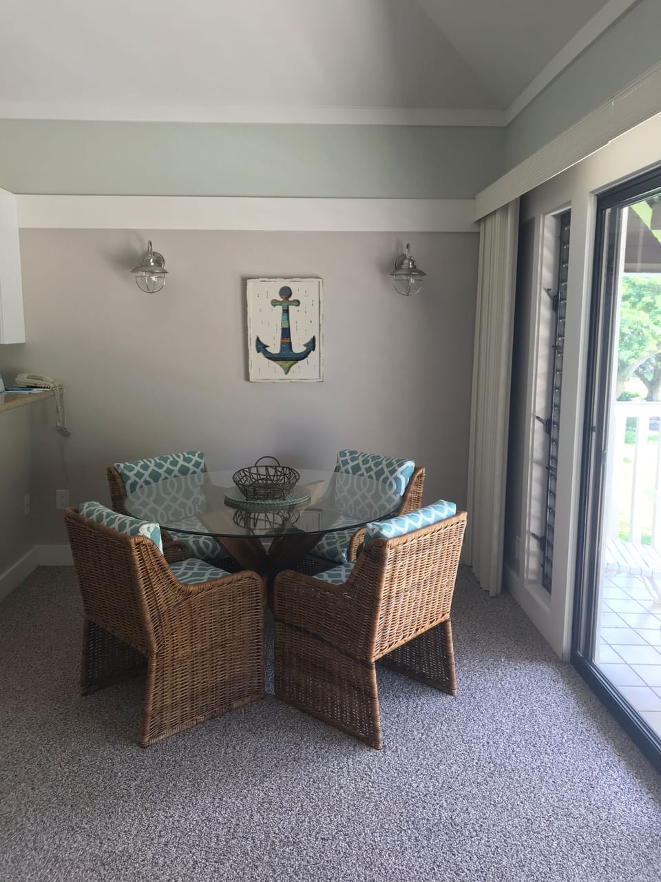 Dining area (great for remote work if needed)