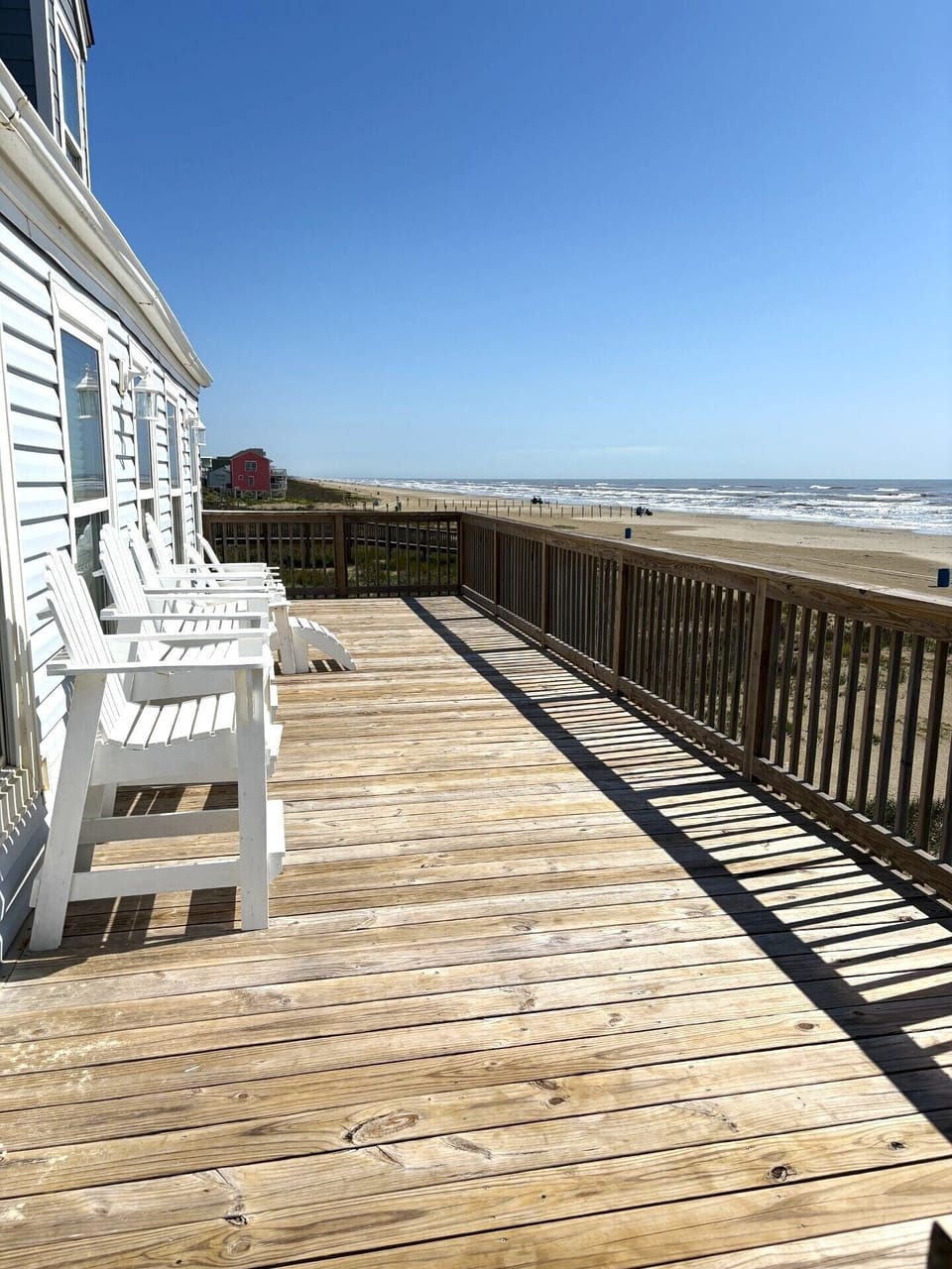 You can't get any closer to the beach.