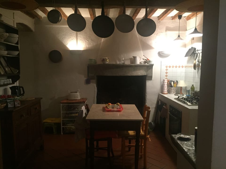 Kitchen at night
