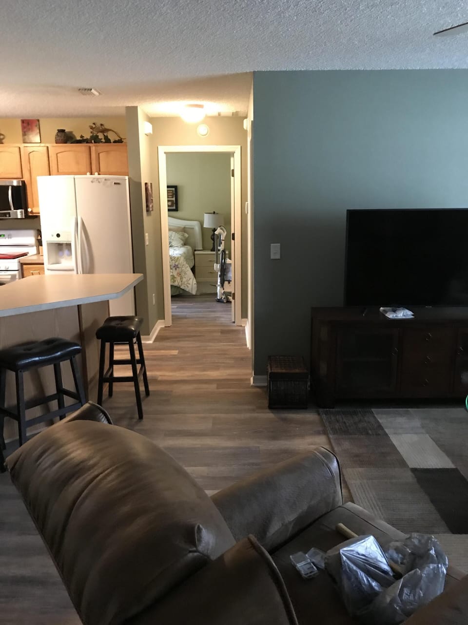 living room/kitchen