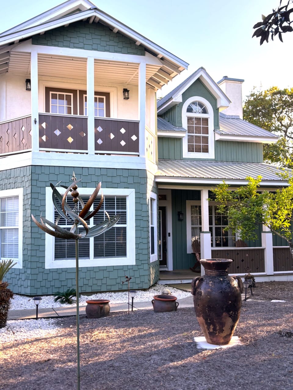 Front door into our Bungalow