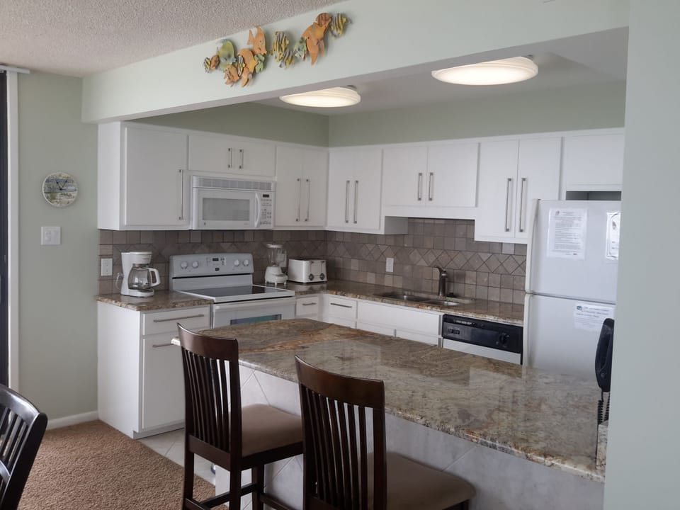 Very well equipped kitchen 