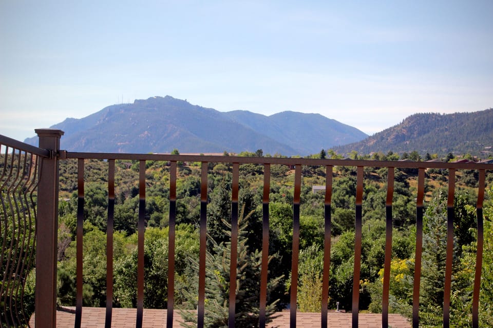 View to the south from the deck