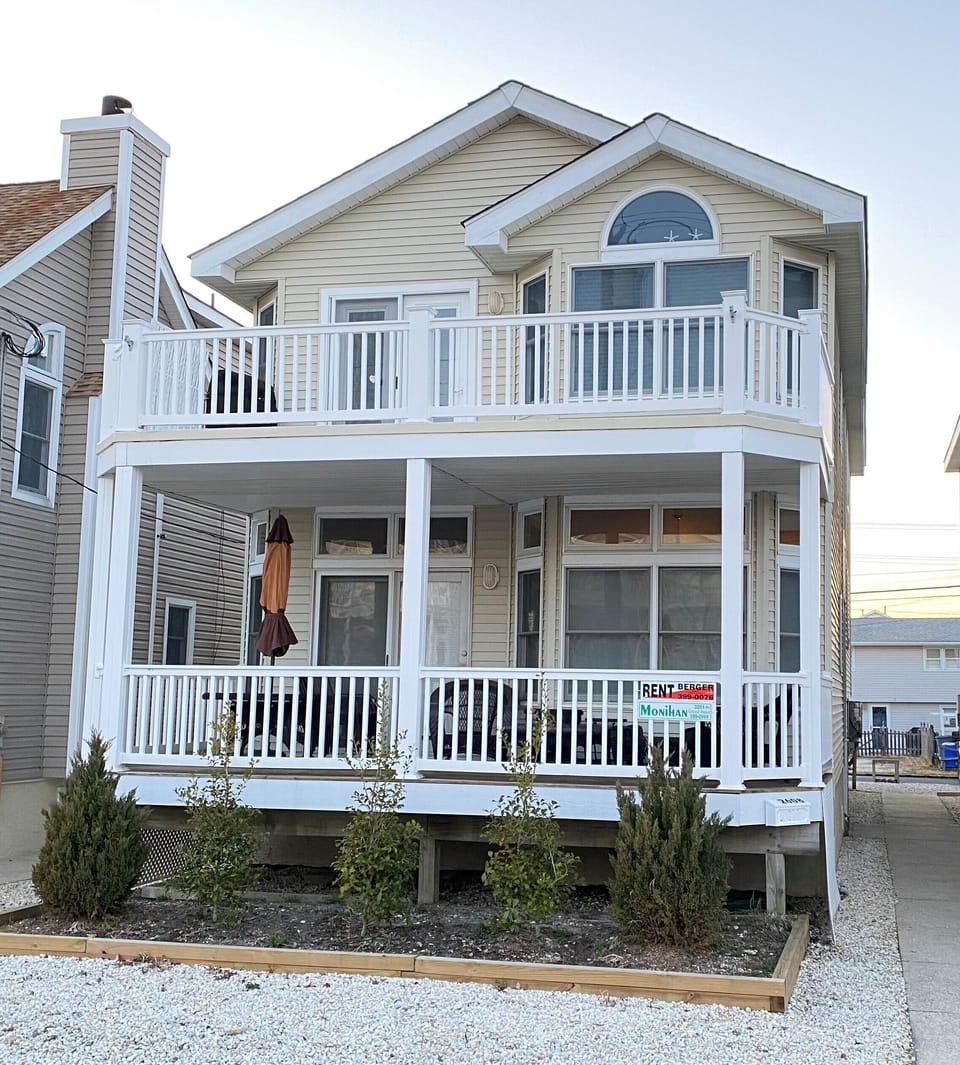 Front of house.  First floor unit.