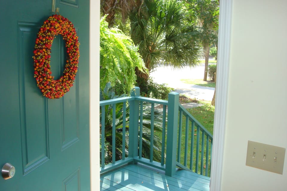Front door leading to King Street and downtown