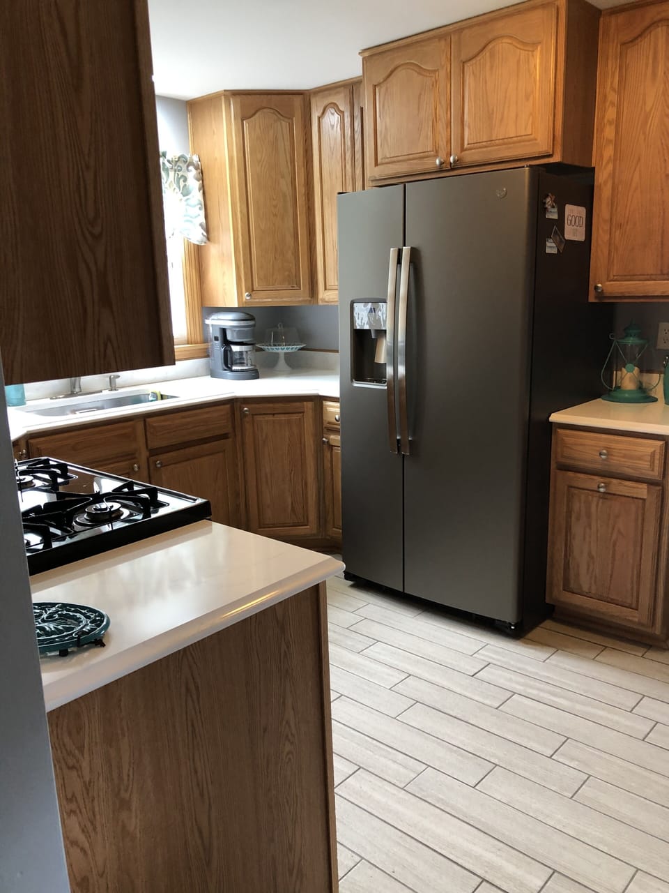 Kitchen- New refrigerator 2021 with ice maker and water dispenser