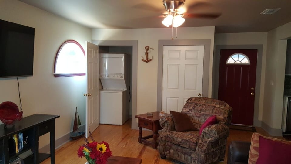 Den and Laundry area
