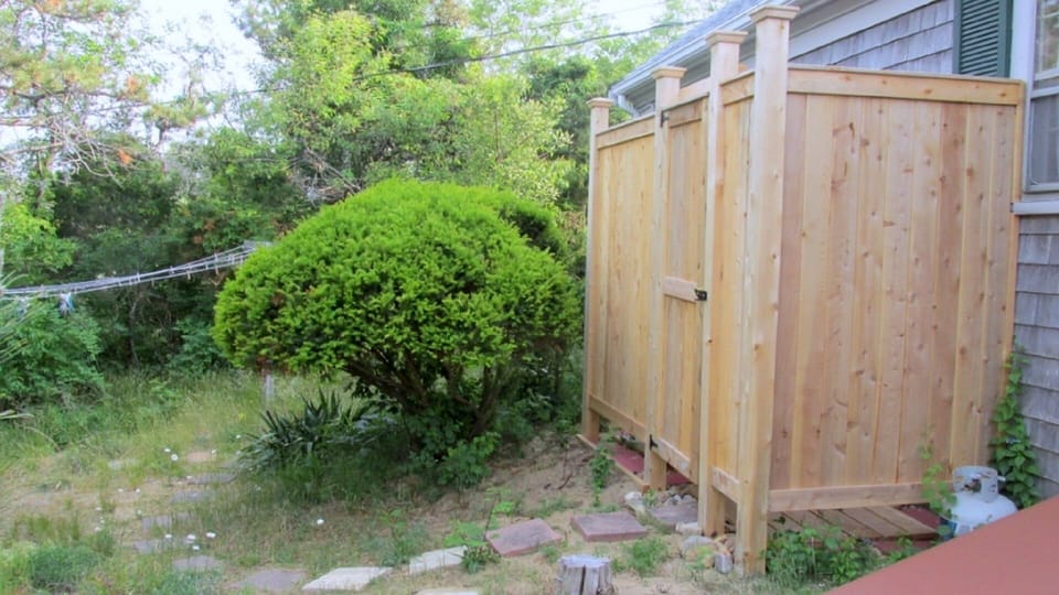 outdoor shower