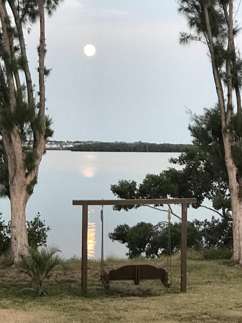 Full Moon over the water!