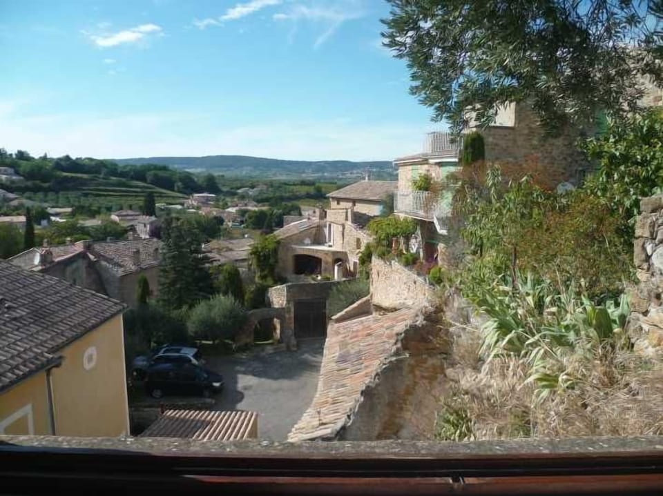 The view from the kitchen window