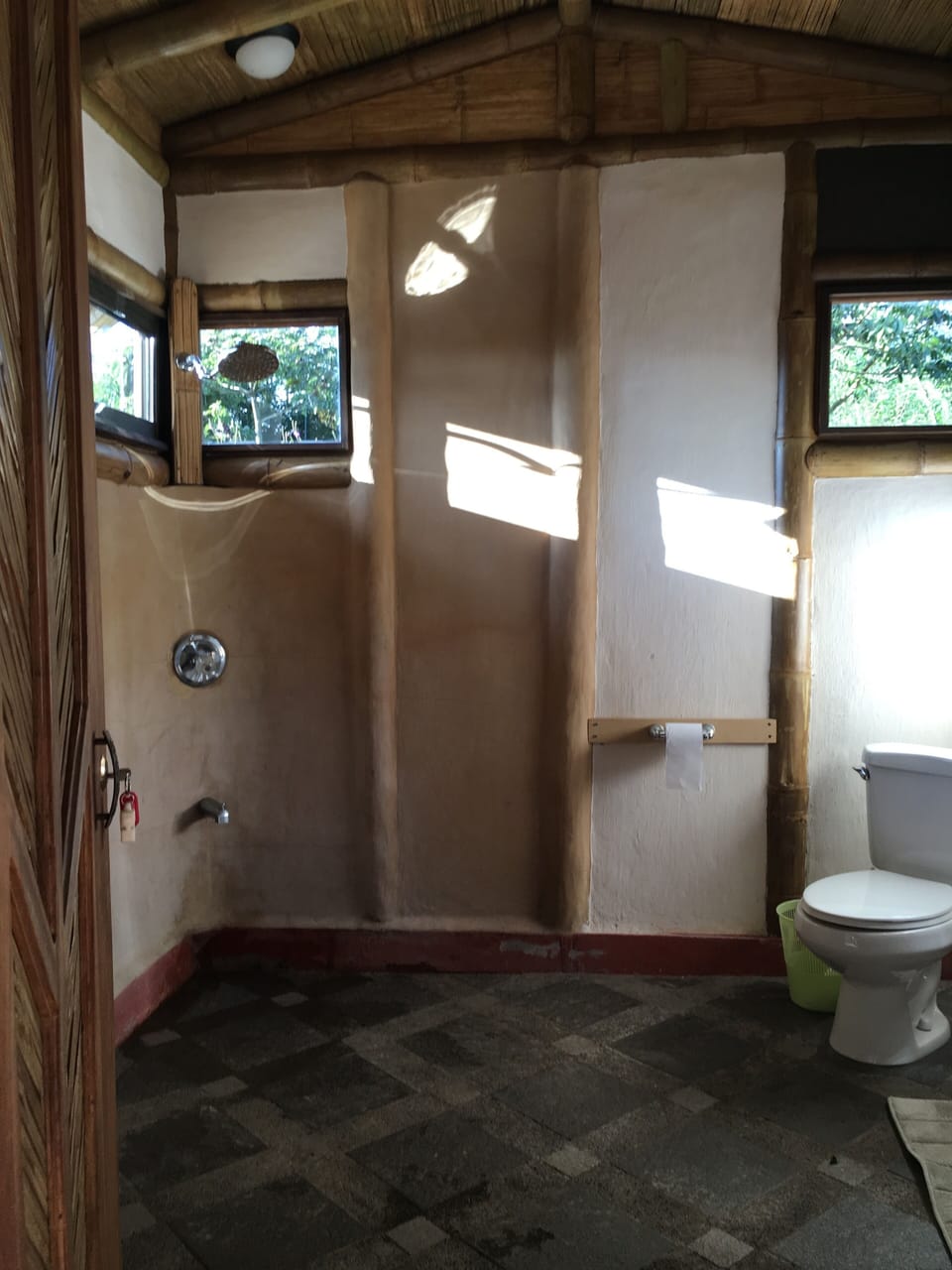 Bamboo House bathroom