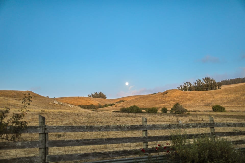 The view from the private deck is magical! 