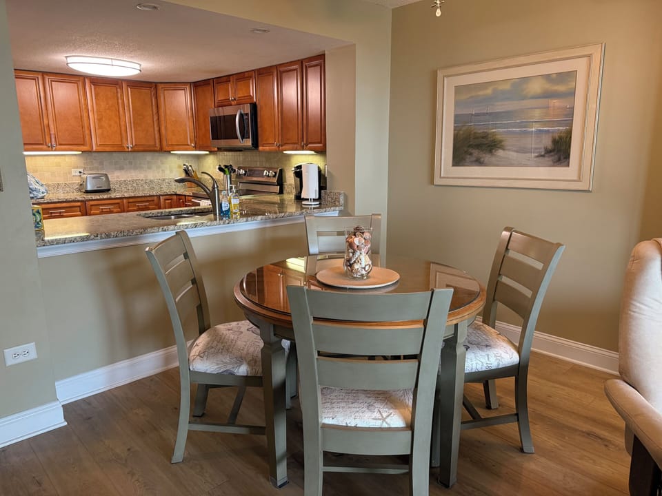 Pass through to dining area.