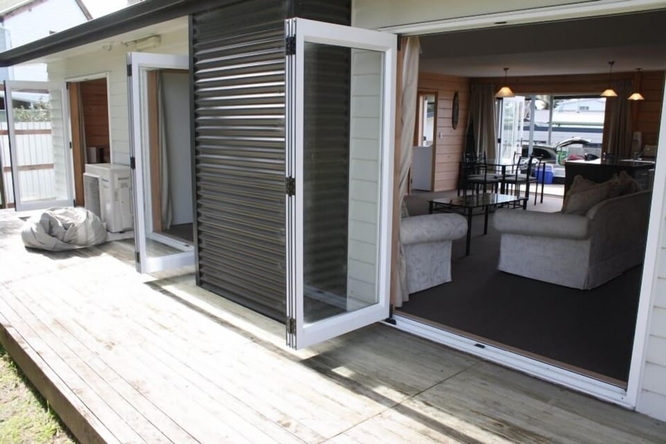 Back Deck overlooking the Pines Golf course (2nd hole) 