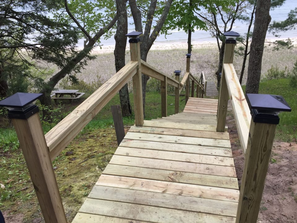 To the beach.  There is much less of it in 2020, unfortunately.