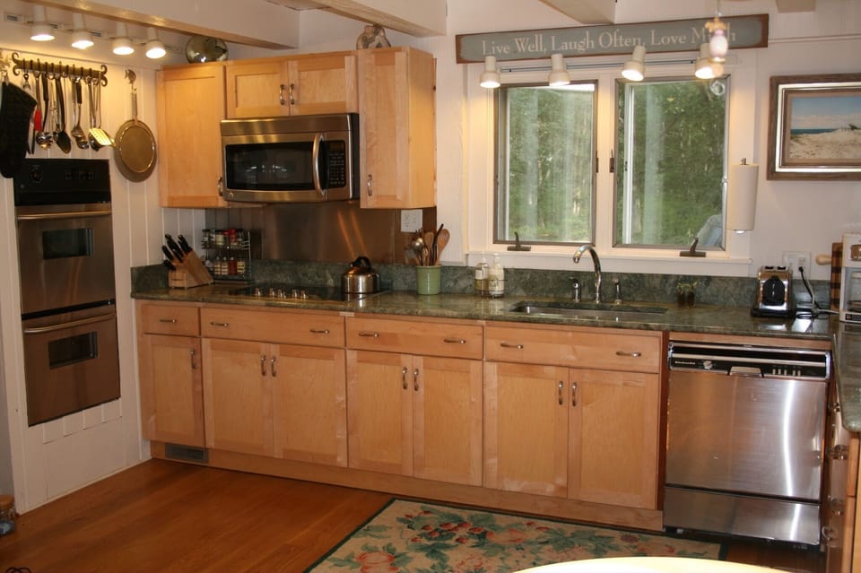 spacious kitchen