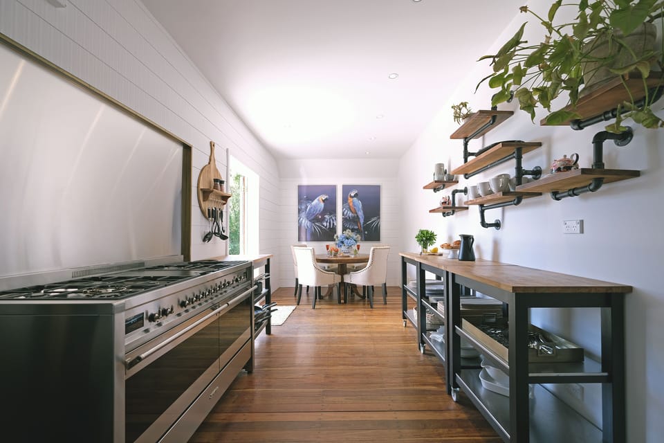 Attunga Retreat chefs kitchen