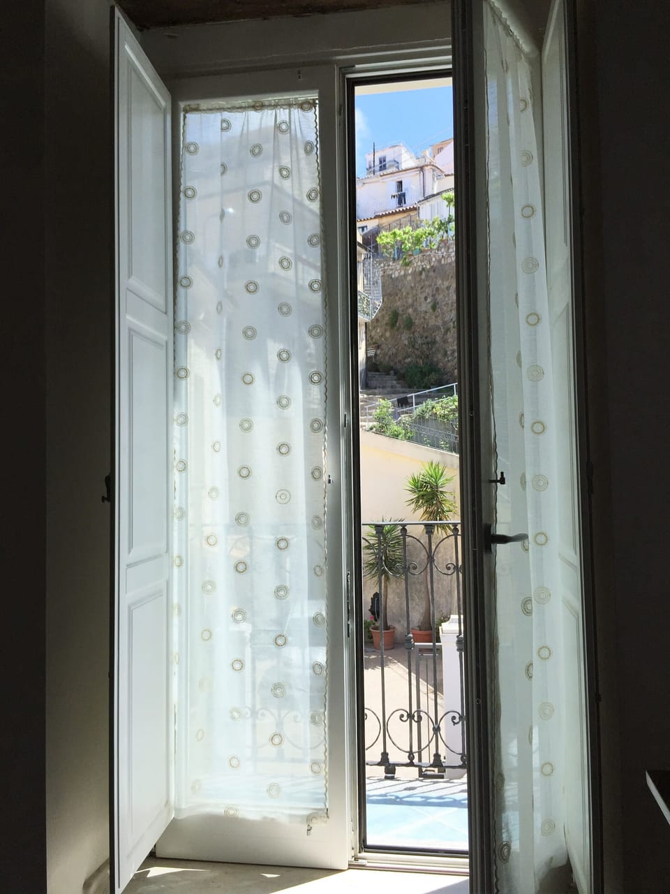 view from the master bedroom window