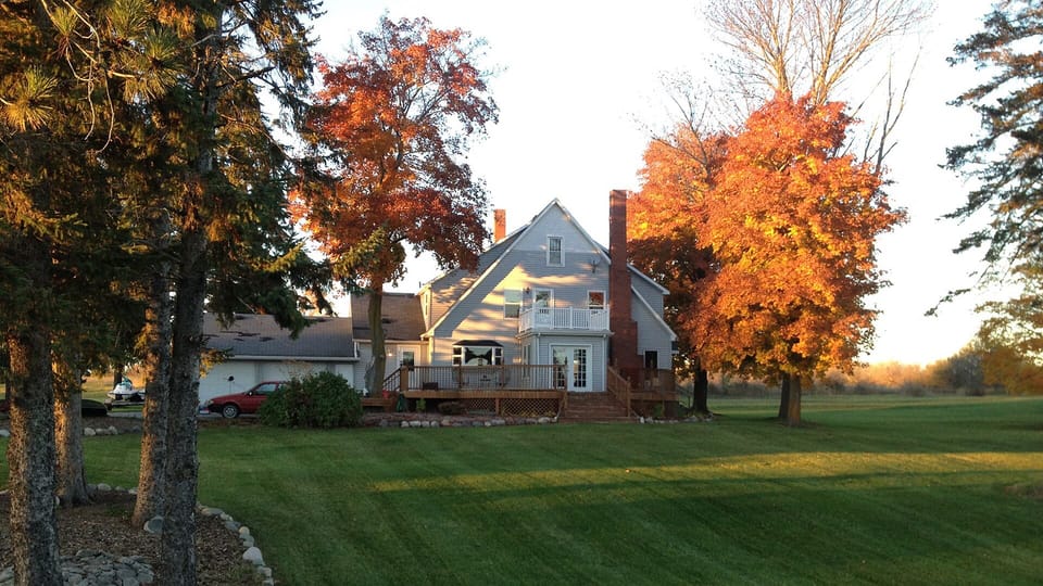 Spacious Country Home on the Thunder Bay River