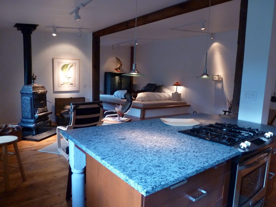 open loft design - king size platform bed