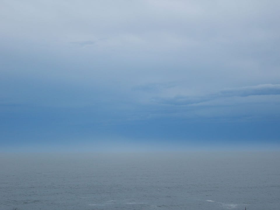 A tranquil atmosphere, the view from the deck