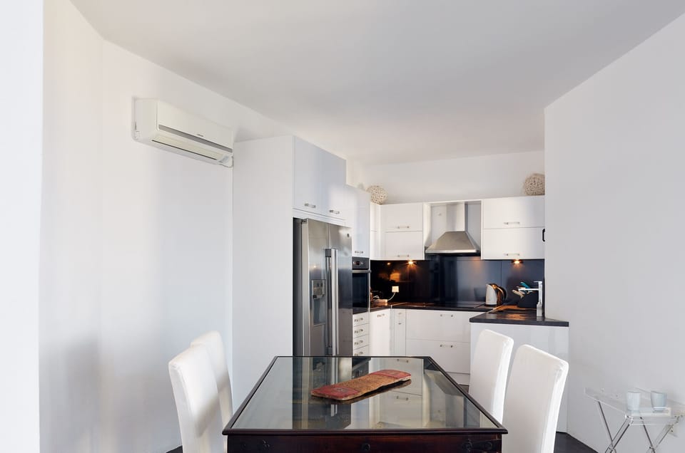 dining and kitchen