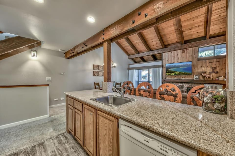 Plenty of counter space for any extra helping hands