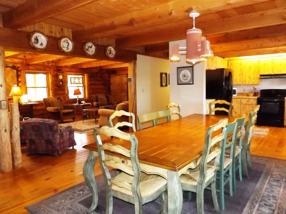 Main level dining room/kitchen/living area. Kitchen full remodel June 2018.