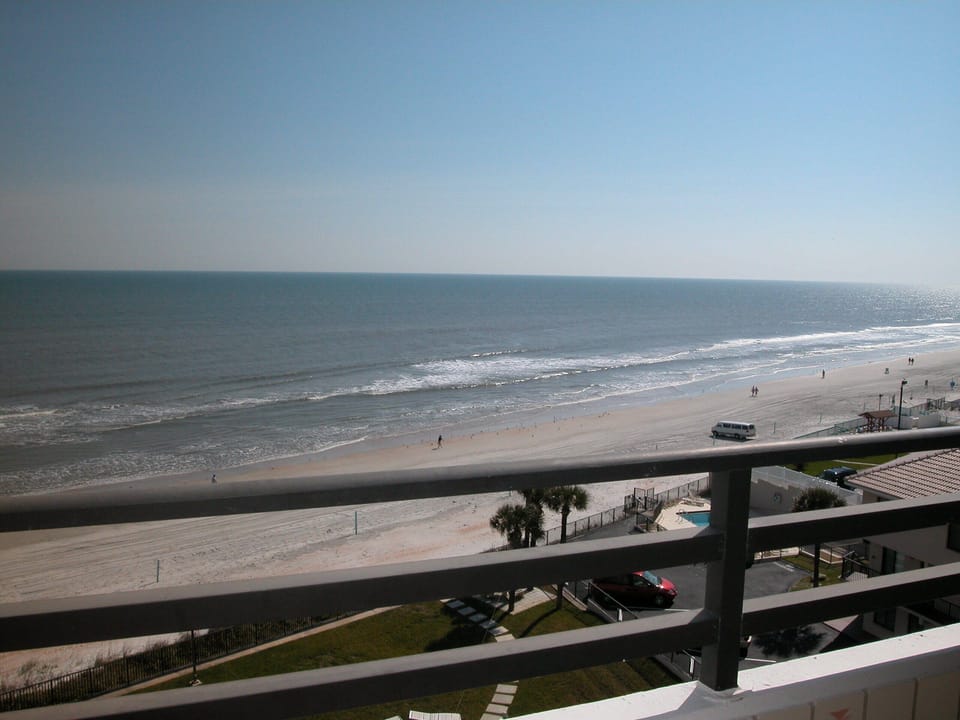view from balcony