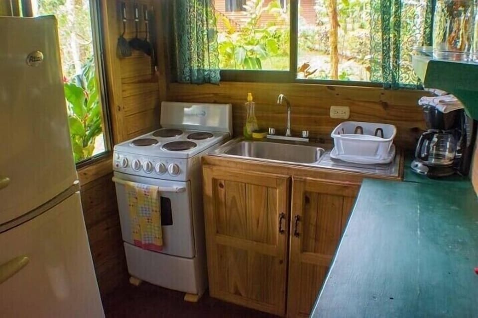 Fully stocked kitchen