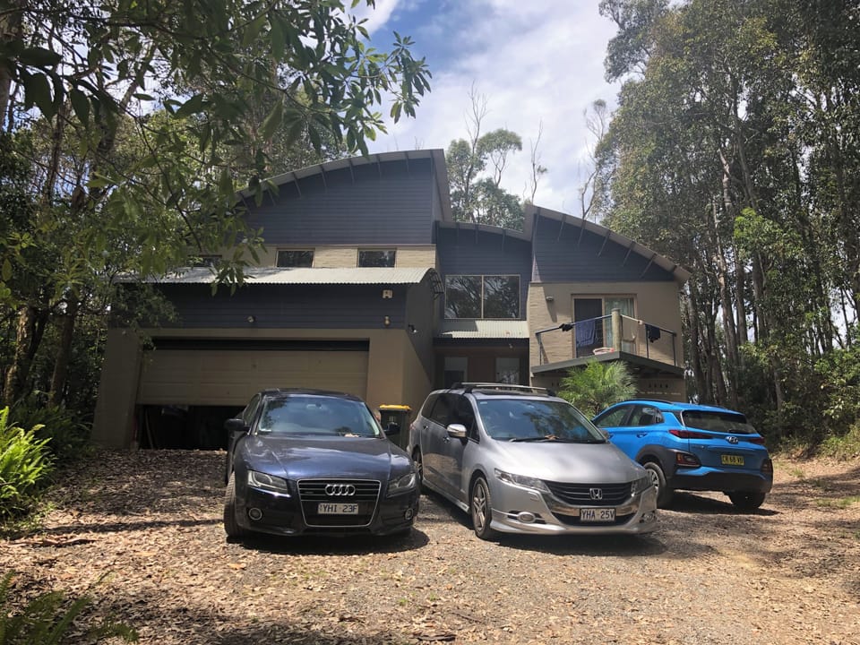 Front of the house