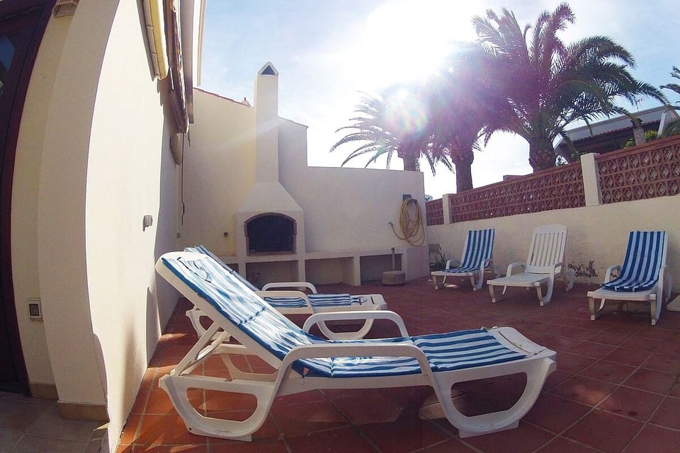 Terrace with barbecue