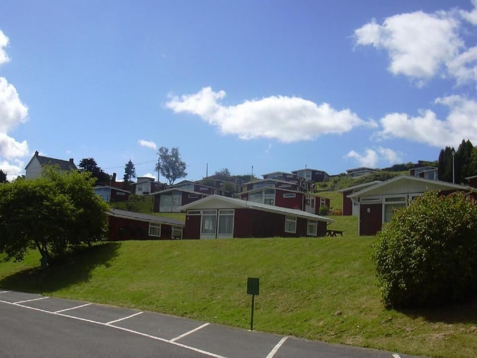 The chalet with parking facilities