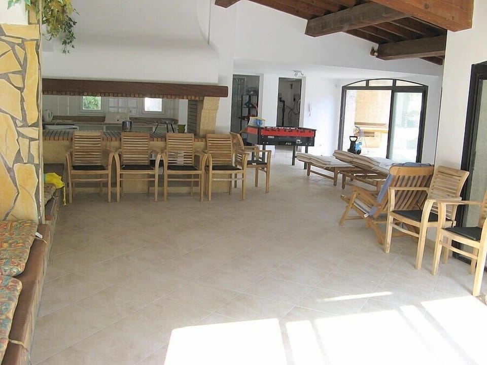 Pool House interior