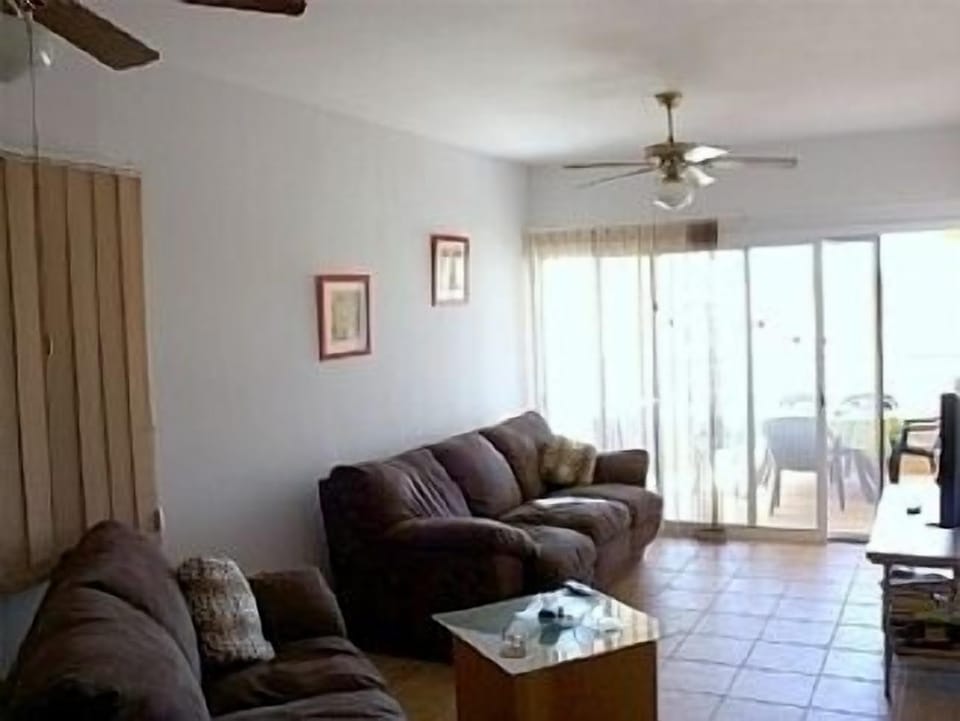 Lounge and balcony