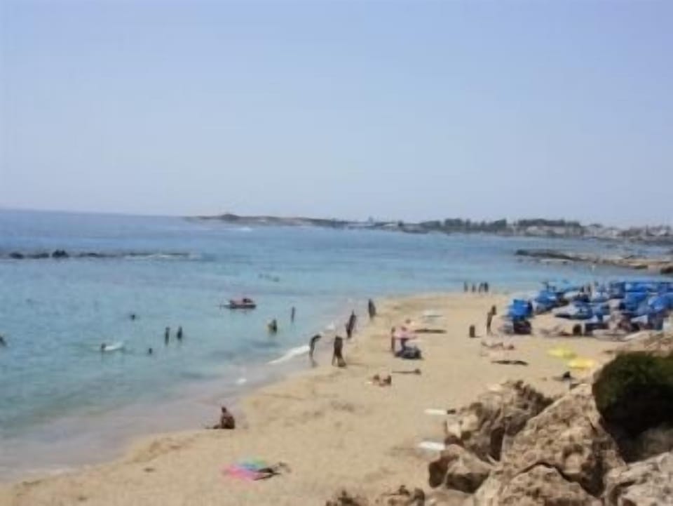 Nearby beach 5 minutes walk