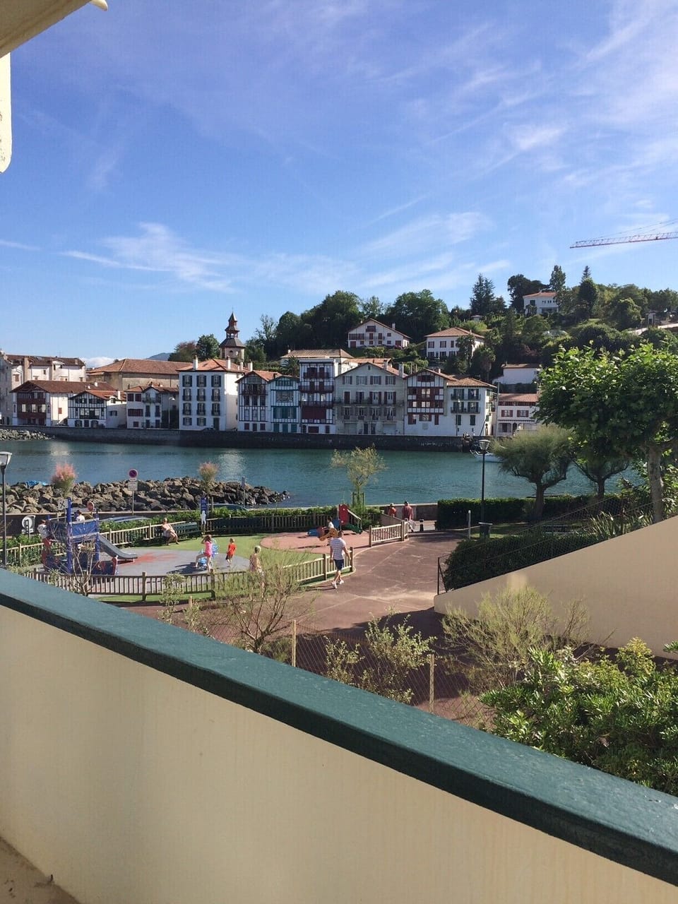 View from the balcony of the leaving room