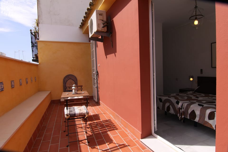 Private Terrace and the Master Bedroom