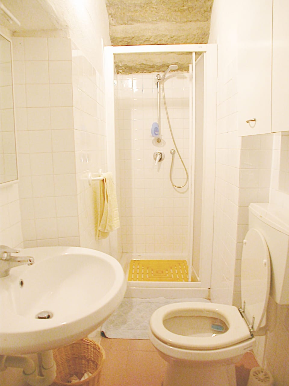 One bathroom