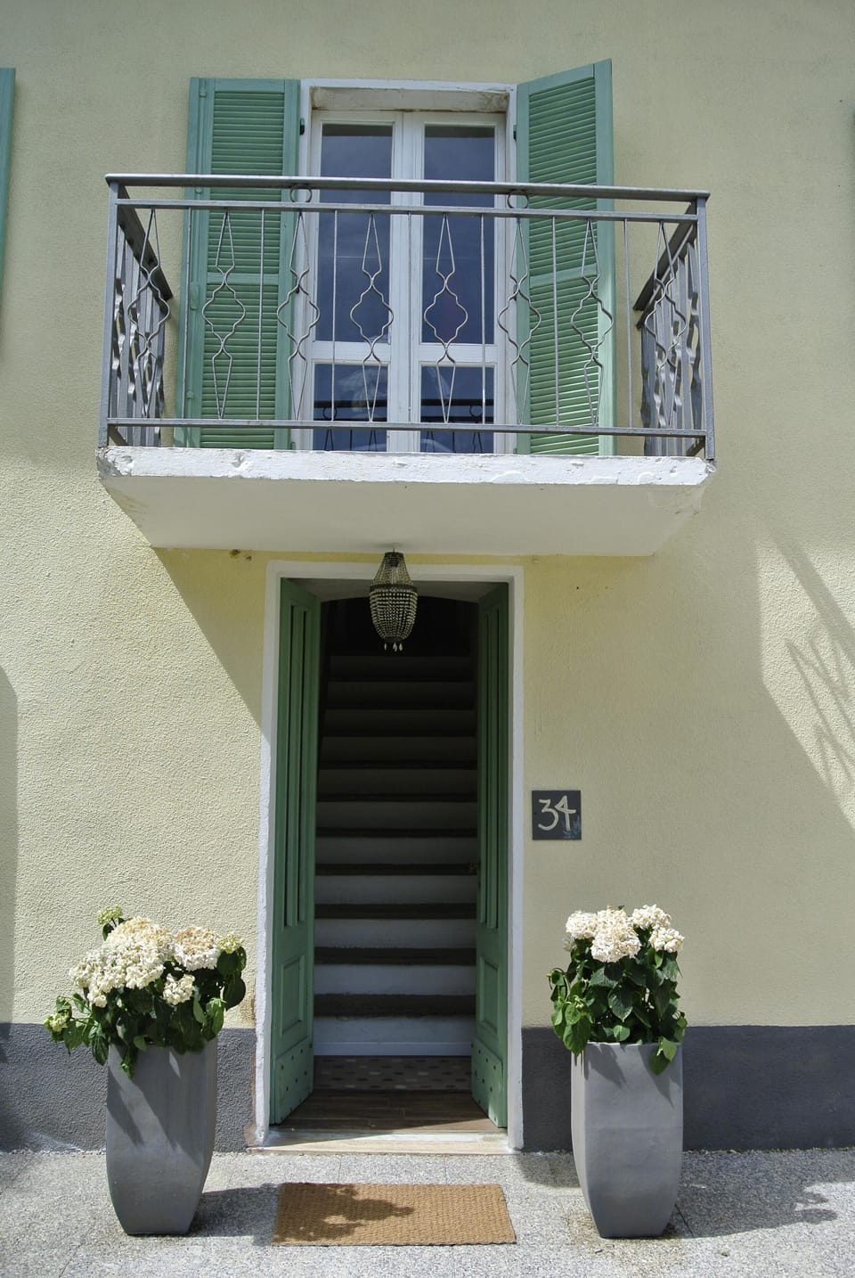 The entrance