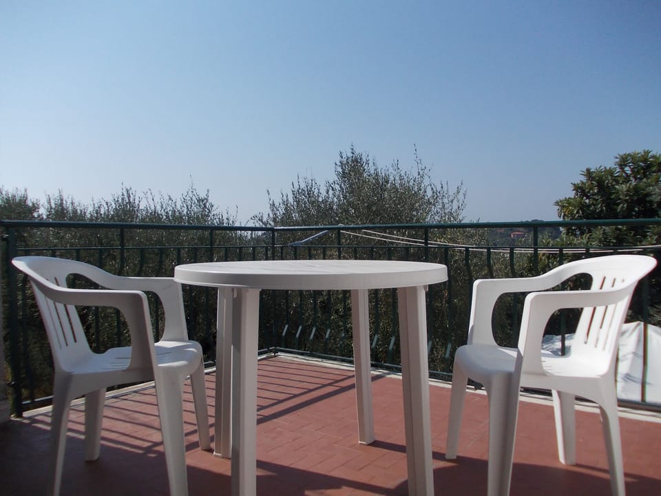 the small terrace