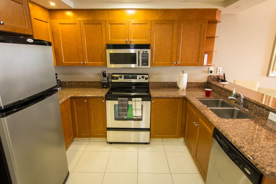 Kitchen contains all high-end accessories. BBQ grill is available in courtyard!