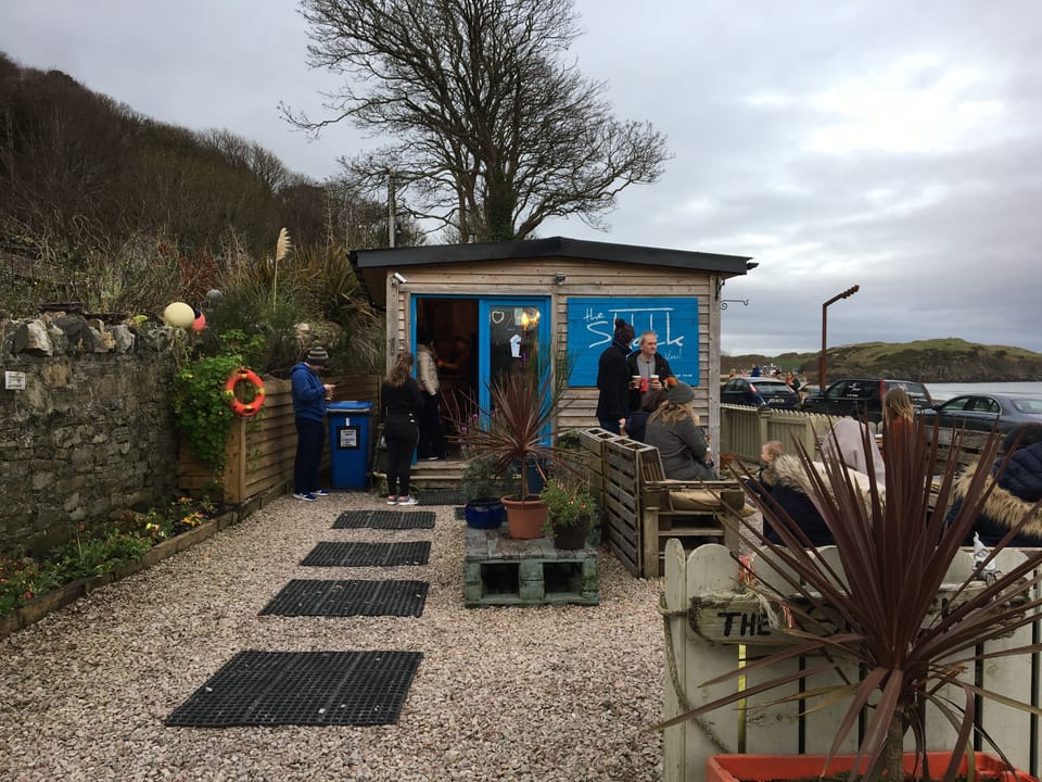 Great coffee from The Shack at Marblehill