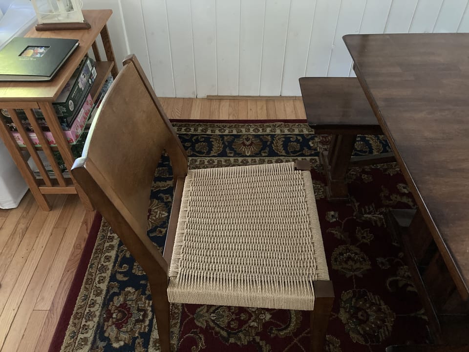 Dining Chair - One Each At Both Dining Table Ends