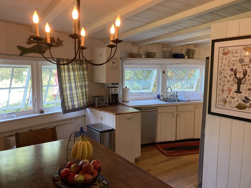 Kitchen Facing The Ocean