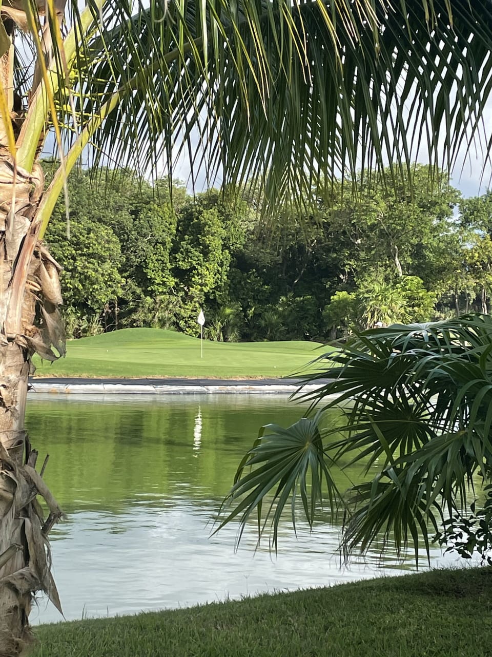 2nd Green View from the Villa