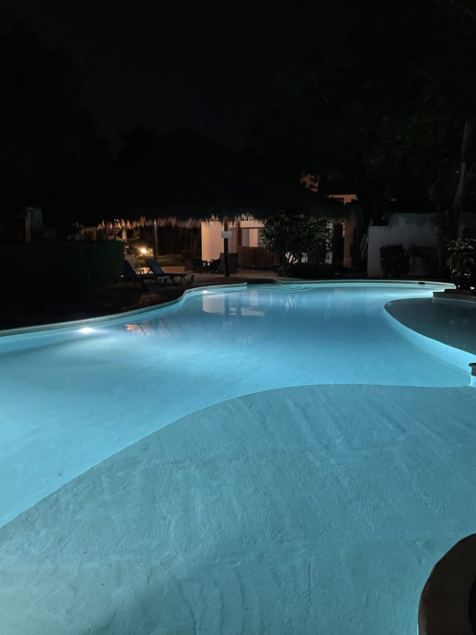 Swimming Pool at Dusk
