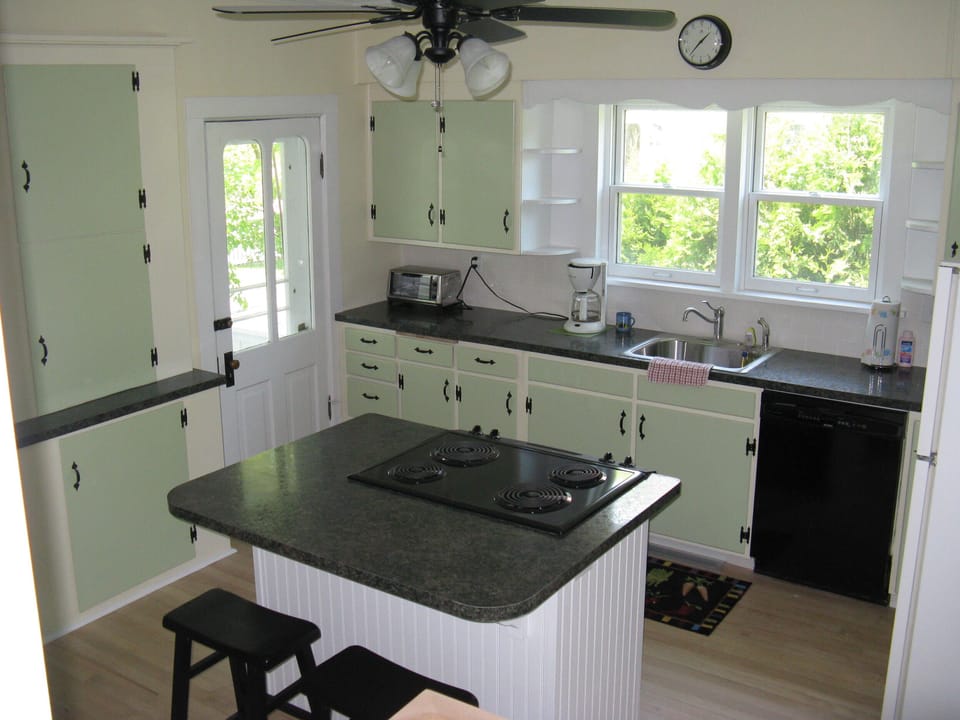 Newly remodeled kitchen