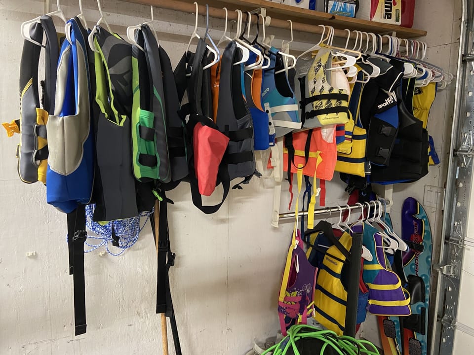 Lifejackets in every size.